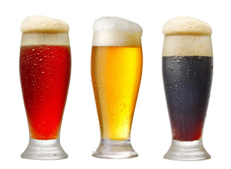 glasses of beer