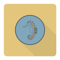 Summer and Beach Simple Flat Icon