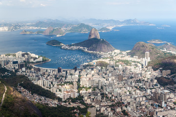 Aerial view of Rio de Janeiro