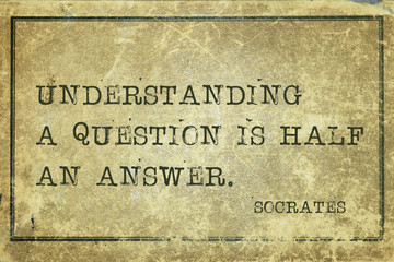 question Socrates