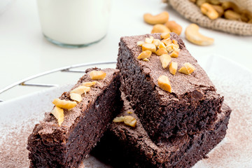 Fresh Homemade Chocolate Brownie