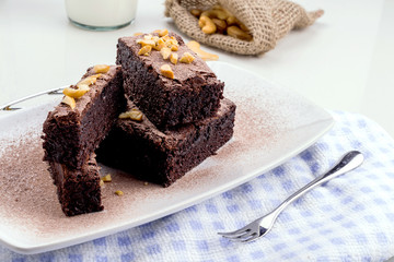 Fresh Homemade Chocolate Brownie