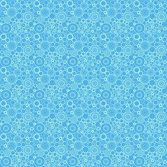 perfect background with circles of different colors and sizes. B