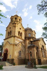 Fototapeta na wymiar The Church of St. Elijah in Yevpatoria. Crimea.