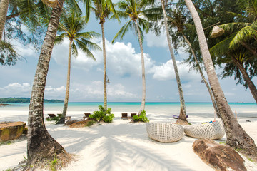 Paysage de plage tropicale à l& 39 île de Koh Kood, Thaïlande