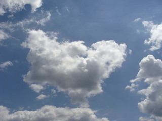 Fototapeta na wymiar Himmel und Wolken