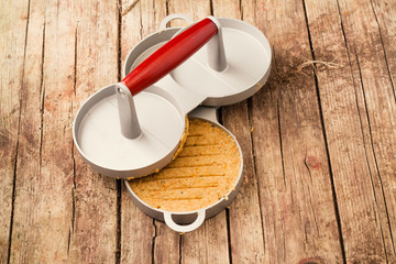 Hamburger press. Filtered image