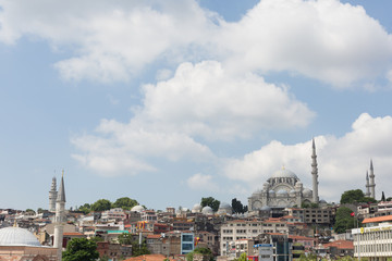 Fototapeta na wymiar skyline of Istanbul, Turkey