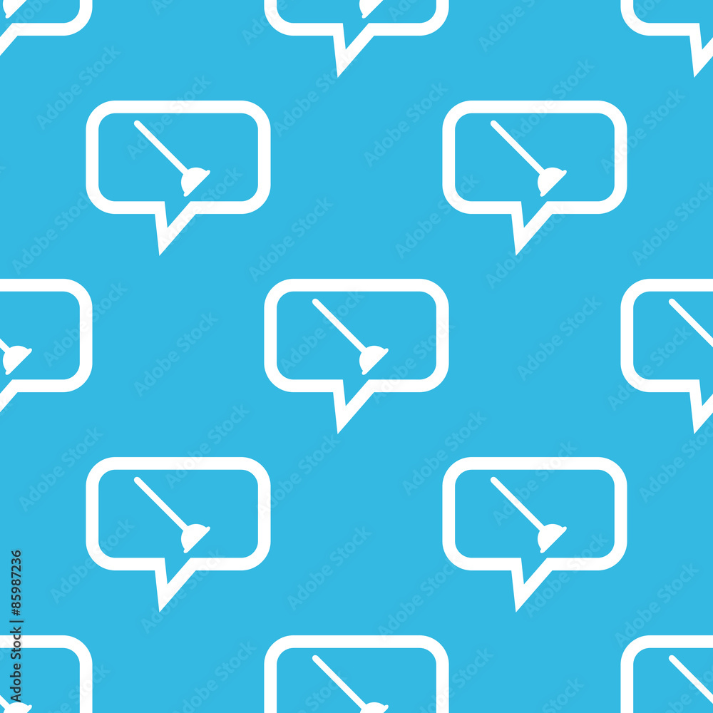 Poster plunger message pattern