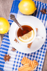 tea with lemon