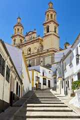 Fototapeta na wymiar Parish of Our Lady of the Incarnation, Olvera