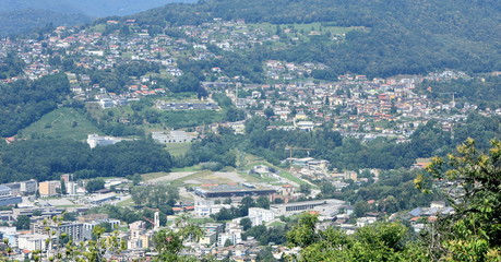 Fototapeta na wymiar Lugano
