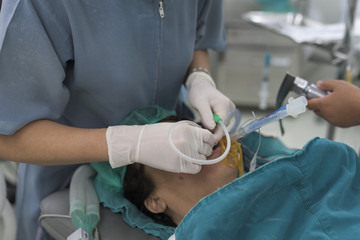 nurse suction endotracheal tube