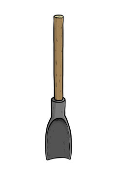 digger tool or spade
