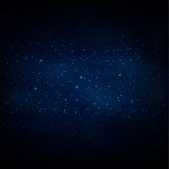 Milky Way space background illustration