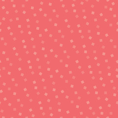 Seamless red abstract background with transparent squares texture