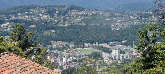 Naklejka premium Lugano