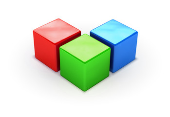 Digital rgb colors service logo