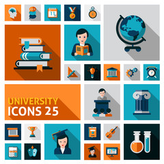 University Icons Set