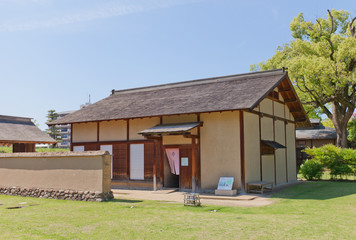 Obraz premium Reconstructed samurai house in Matsuyama, Japan