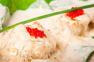 Fricassee of sea scallop