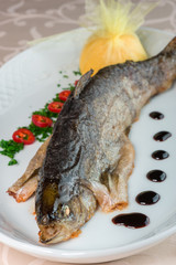 Fried fish with spices