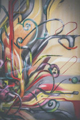 Graffiti abstrait
