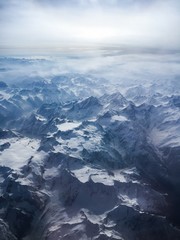 view of plane to ladakh