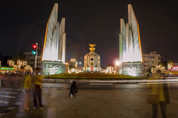 Fototapeta premium Democracy Monument in Bangkok, Thailand