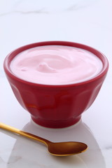Artisan greek strawberry yogurt