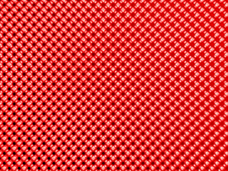 Red on an abstract network