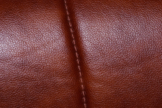 Dark red leather background or texture leather texture