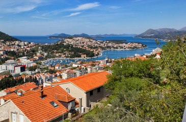 Naklejka na ściany i meble Gorgeous view on the coast of Croatia