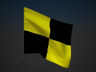 Nautical alphabet,  letter L