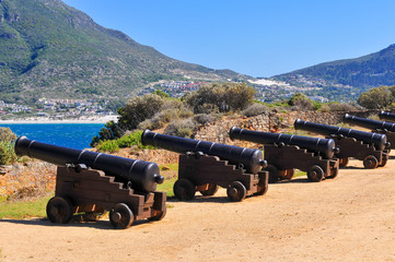 Cannons - Cape Town, South Africa Coast