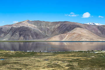 Expanse of Lake Bulun-Kul. Tajikistan