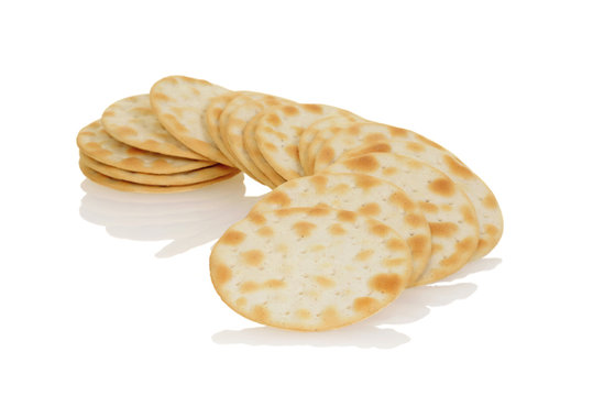 Closeup Water Crackers