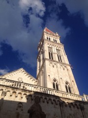 Fototapeta na wymiar Trogir - famous cathedral