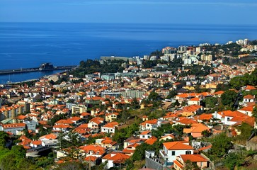 Fototapeta na wymiar View of Funchal, Madeira #1