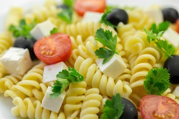 Pasta, Pasta Salad, Salad.