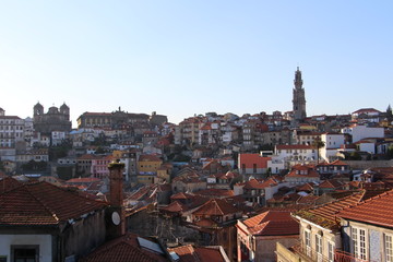 Vistas de Oporto. Portugal.
