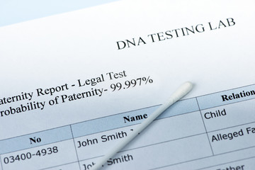 Obraz premium Paternity Test