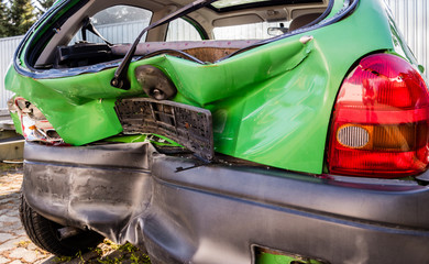 Unfallwagen Heck 02