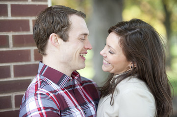 Fototapeta premium Happy Caucasian Couple