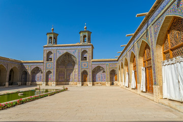 Nasir al-Mulk Mosque inner courtyard
