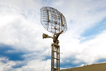Mobile radar station in russian army