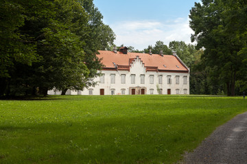 Fototapeta na wymiar Novi Dvori Jelacicevi Castle in Zapresic