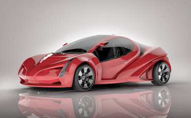 Obraz na płótnie Canvas concept sport car