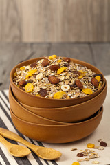 Cereal. Selective focus.