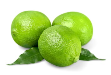 Fototapeta na wymiar Lemon, lime, acid.